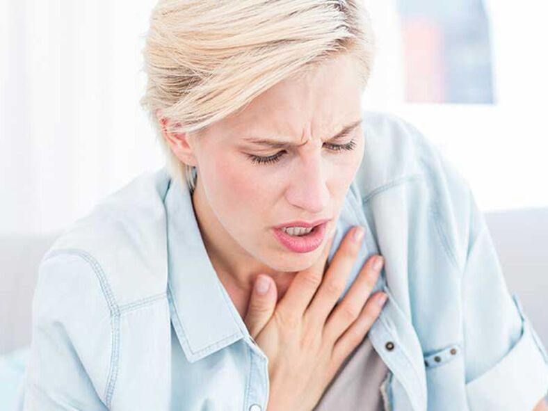A mellkasi osteochondrosisos légzés fájdalmat és összehúzódást okoz